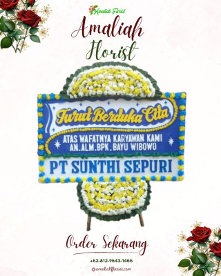 Papan Bunga Duka di Panaragan